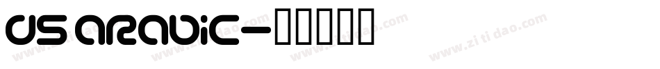 DS Arabic字体转换